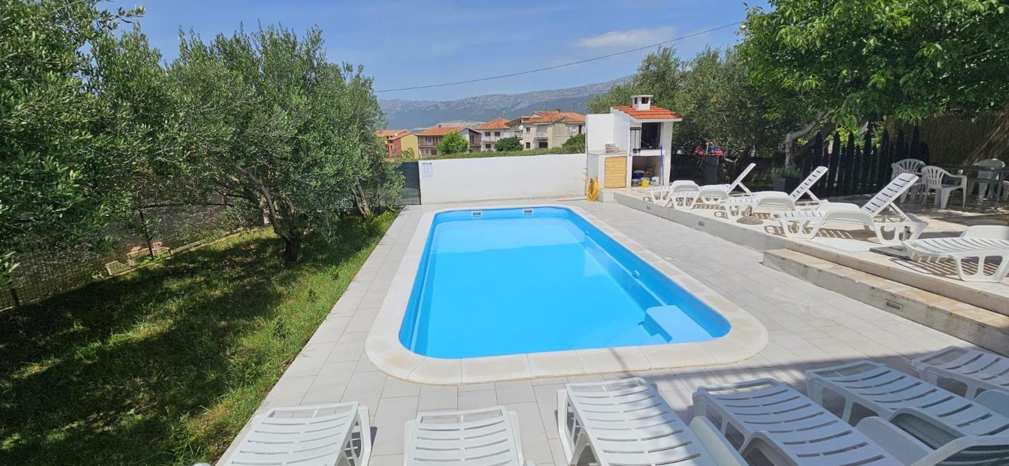 Apartman Mia With Pool1 Split Exterior foto