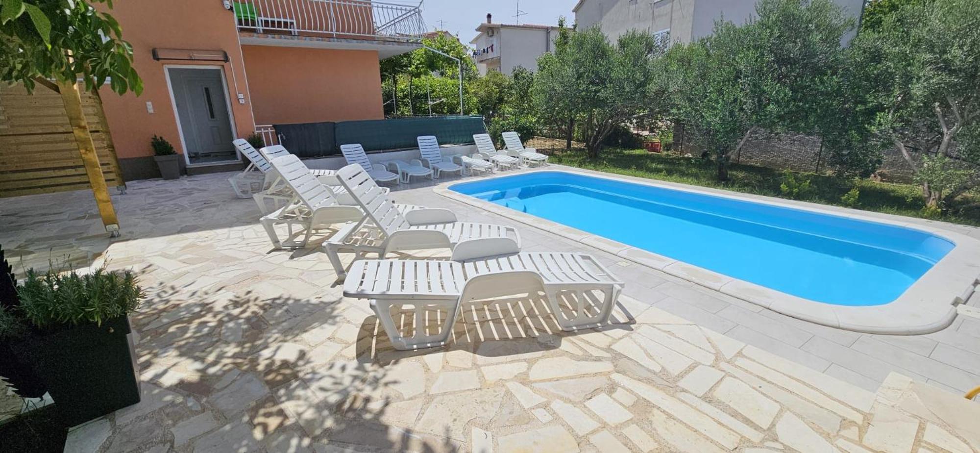 Apartman Mia With Pool1 Split Exterior foto