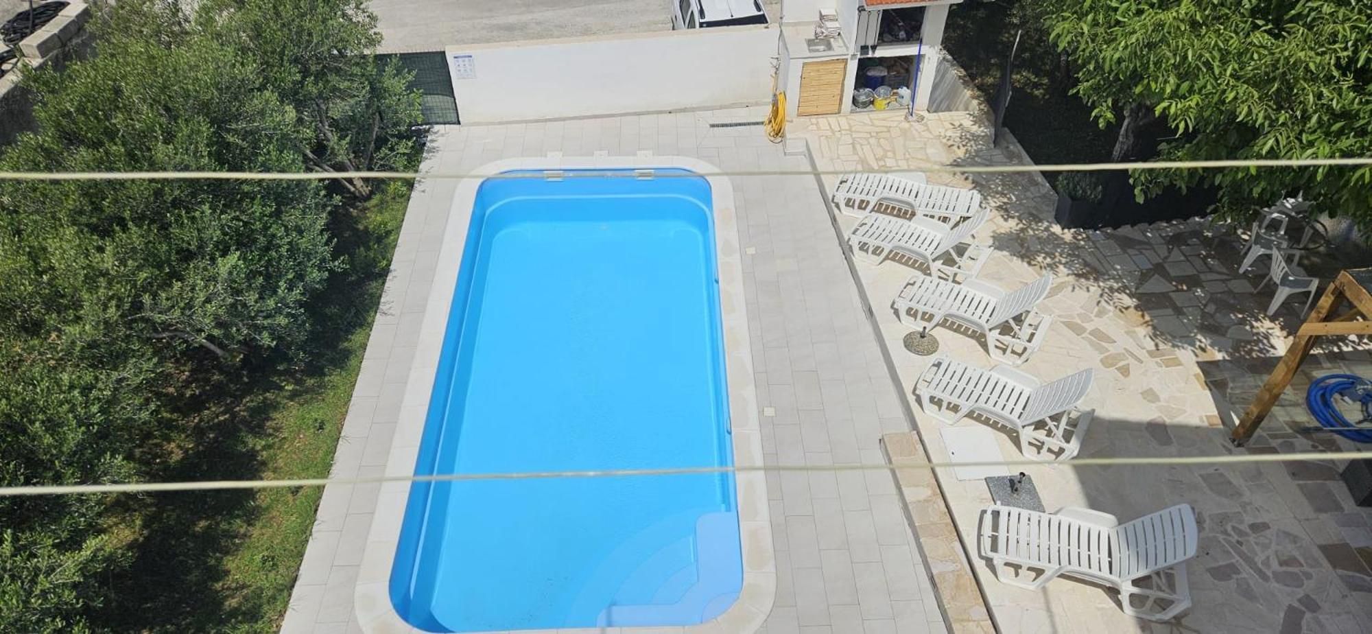 Apartman Mia With Pool1 Split Exterior foto